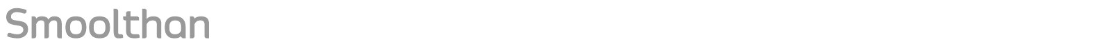 Smoolthan font preview